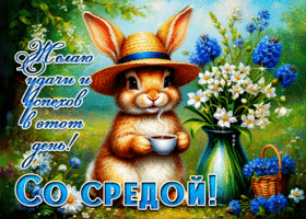 Желаю удачи и успехов в этот день! Со средой