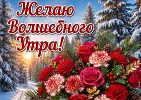 Желаю волшебного утра