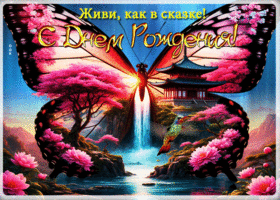 Живи, как в сказке! С Днем Рождения