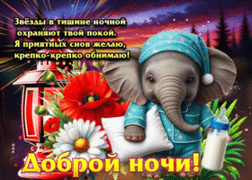 Звезды в тишине ночной охраняют твой покой